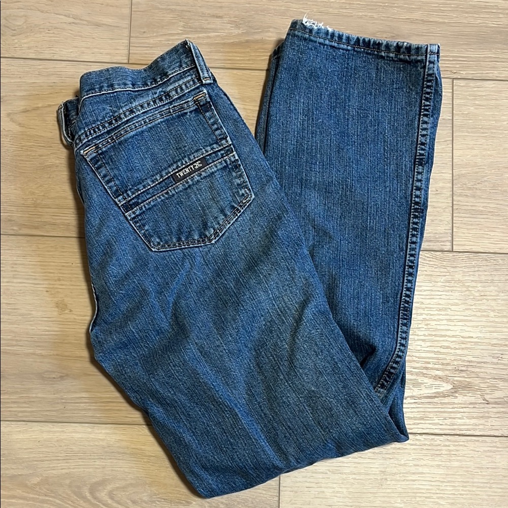 Twenty X Style 27 slim fit blue jeans size 33x34